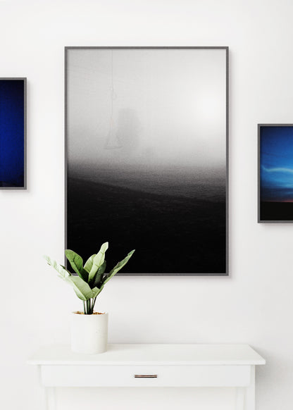 Wandbild "Etwas im Nebel"