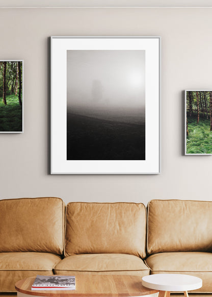 Wandbild "Etwas im Nebel"