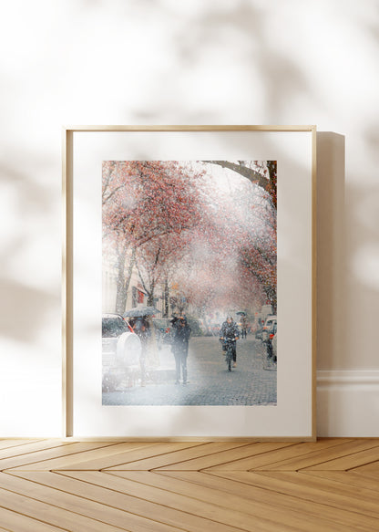 Art Print "Sakura Snow 2"