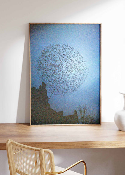 Wandbild "Murmuration"