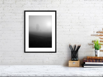 Wandbild "Etwas im Nebel"