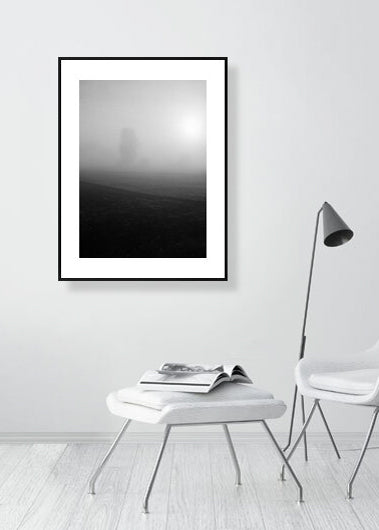 Wandbild "Etwas im Nebel"