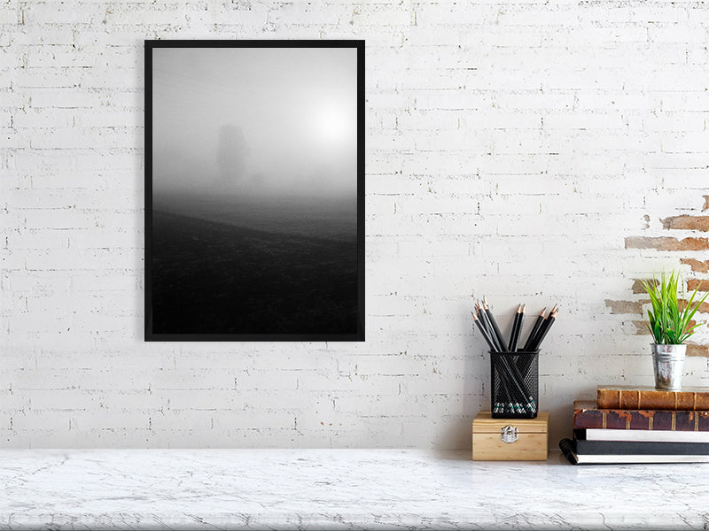 Wandbild "Etwas im Nebel"