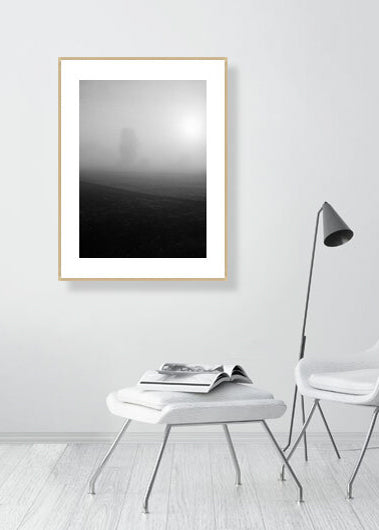 Wandbild "Etwas im Nebel"