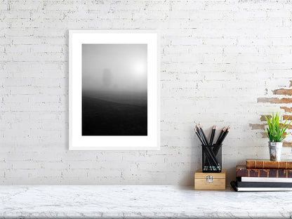 Wandbild "Etwas im Nebel"