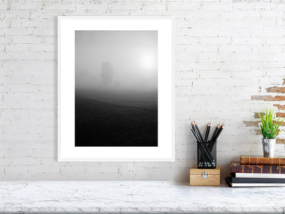 Wandbild "Etwas im Nebel"