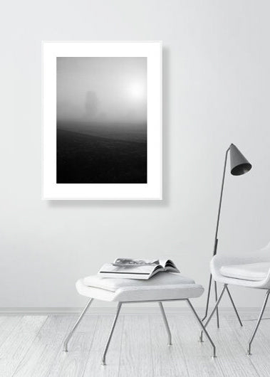 Wandbild "Etwas im Nebel"